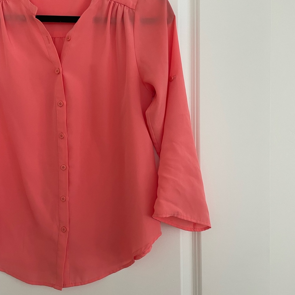 Flowy Button Down Blouse - image 3